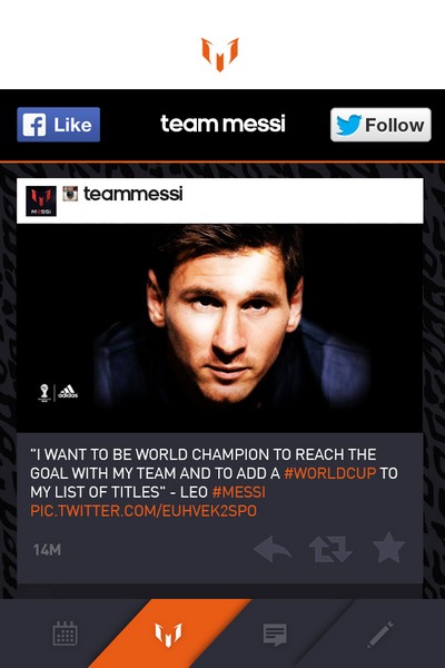 Vamos Leo all there is to know about Messi  live from the 2014 FIFA World Cup Brazil